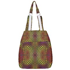 Pattern Background Center Zip Backpack by Pakrebo