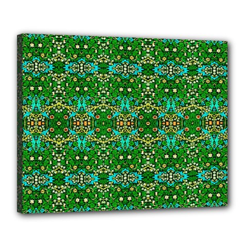 Met Plates 1 Canvas 20  X 16  (stretched) by ArtworkByPatrick