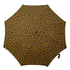 Tile Background Image Geometric Hook Handle Umbrellas (medium) by Pakrebo