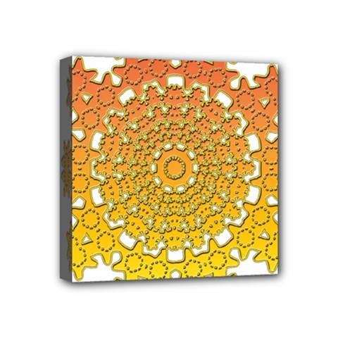 Background Image Ornament Mini Canvas 4  X 4  (stretched) by Pakrebo
