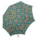Tile Background Pattern Pattern Hook Handle Umbrellas (Large) View2