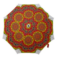 Pattern Button Logo Characters Hook Handle Umbrellas (medium) by Pakrebo