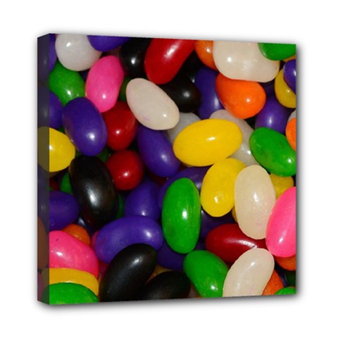 Jelly Beans Mini Canvas 8  X 8  (stretched) by pauchesstore
