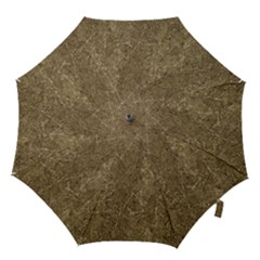 Grunge Abstract Textured Print Hook Handle Umbrellas (medium) by dflcprintsclothing