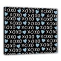 XO Valentines day pattern Canvas 24  x 20  (Stretched) View1