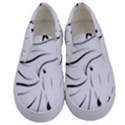 Animal Equine Face Horse Kids  Canvas Slip Ons View1