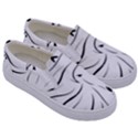 Animal Equine Face Horse Kids  Canvas Slip Ons View3