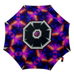 Box Abstract Frame Square Hook Handle Umbrellas (medium) by Pakrebo