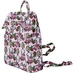 Victorian Girl Pink Buckle Everyday Backpack by snowwhitegirl