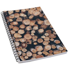 Wood Stick Piles 5 5  X 8 5  Notebook by snowwhitegirl
