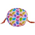 Colorful Leaves Drawstring Bucket Bag View3