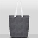 Gray Swirl Full Print Rope Handle Tote (Small) View2