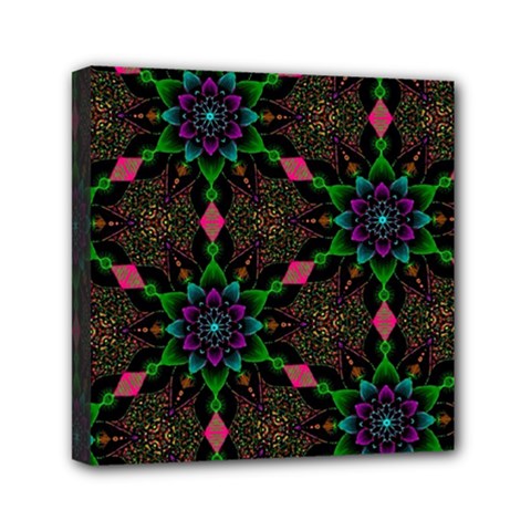 Backgrounds Pattern Wallpaper Color Mini Canvas 6  X 6  (stretched) by Pakrebo