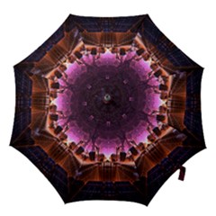Fractal Mandelbulb 3d Hook Handle Umbrellas (medium) by Pakrebo
