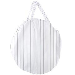 Bright Linear Abstract Print Giant Round Zipper Tote by dflcprintsclothing