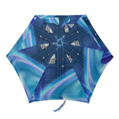 Tardis Space Mini Folding Umbrellas by Sudhe
