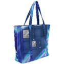 Tardis Space Zip Up Canvas Bag View2