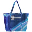 Tardis Space Zip Up Canvas Bag View3