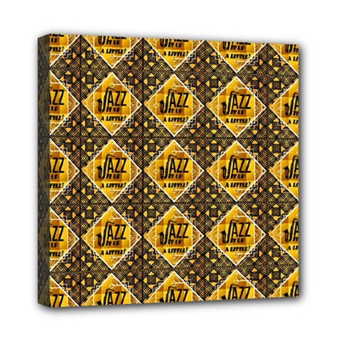 Jazz It Up Mini Canvas 8  X 8  (stretched) by ArtworkByPatrick