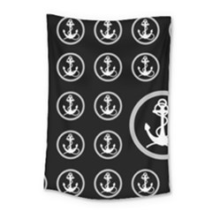Anchor Pattern Small Tapestry by Sudhe