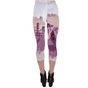 Abstract Painting Edinburgh Capital Of Scotland Capri Leggings  View2