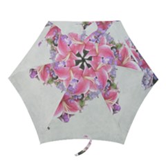 Background Grunge Rustic Green Mini Folding Umbrellas by Sudhe
