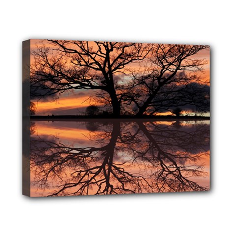 Aurora Sunset Sun Landscape Canvas 10  X 8  (stretched) by Sudhe