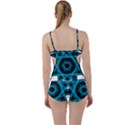 Transparent Triangles Boyleg Tankini Set  View2