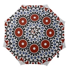 Mandala Art Ornament Pattern Hook Handle Umbrellas (medium) by Sudhe