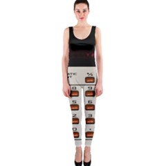 Vintage Calculator One Piece Catsuit by Sudhe
