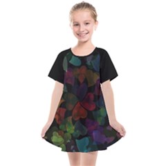 Falling Hearts  Kids  Smock Dress by LoolyElzayat