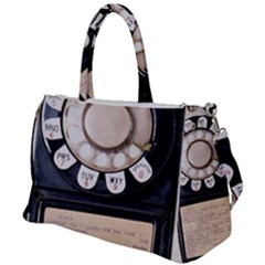 Vintage Payphone Duffel Travel Bag by Sudhe