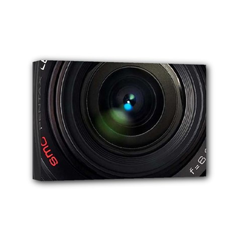 Vintage Camera Digital Mini Canvas 6  X 4  (stretched) by Sudhe