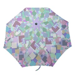 Colorful Background Multicolored Folding Umbrellas by Sudhe