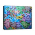 Globe World Map Maps Europe Canvas 10  x 8  (Stretched) View1
