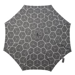 Cube Pattern Cube Seamless Repeat Hook Handle Umbrellas (medium) by Sudhe