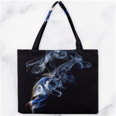 Smoke Flame Dynamic Wave Motion Mini Tote Bag by Sudhe