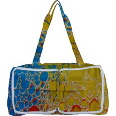 Bubbles Abstract Lights Yellow Multi Function Bag by Sudhe
