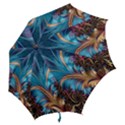 Fractal Art Artwork Psychedelic Hook Handle Umbrellas (Medium) View2