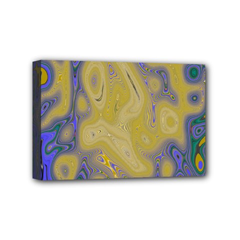 Color Explosion Colorful Background Mini Canvas 6  X 4  (stretched) by Sudhe