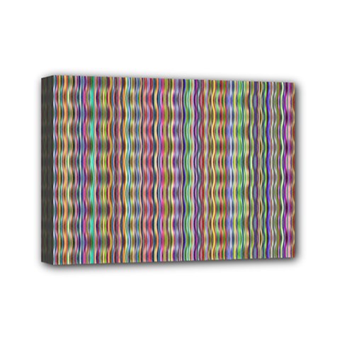 Psychedelic Background Wallpaper Mini Canvas 7  X 5  (stretched) by Sudhe