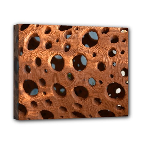Texture Pattern Wallpaper Background Pattern Holes Canvas 10  X 8  (stretched) by Sudhe