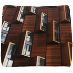 Abstract Architecture Building Business Seat Cushion by Sudhe
