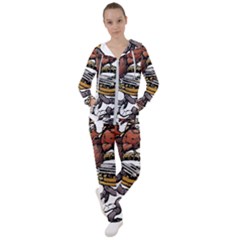 Transparent Background Bird Women s Tracksuit by Sudhe