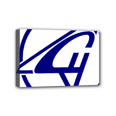 Sukhoi Aircraft Logo Mini Canvas 6  X 4  (stretched) by Sudhe