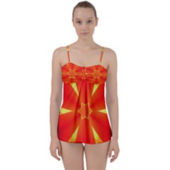 Digital Art Art Artwork Abstract Babydoll Tankini Set by Pakrebo