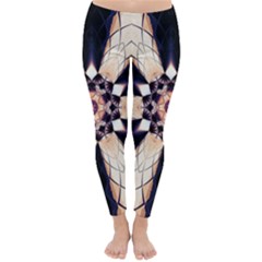 Digital Art Art Artwork Abstract Classic Winter Leggings by Pakrebo