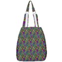 Pattern Abstract Paisley Swirls Center Zip Backpack View1
