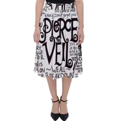 Pierce The Veil Music Band Group Fabric Art Cloth Poster Classic Midi Skirt by Sudhe