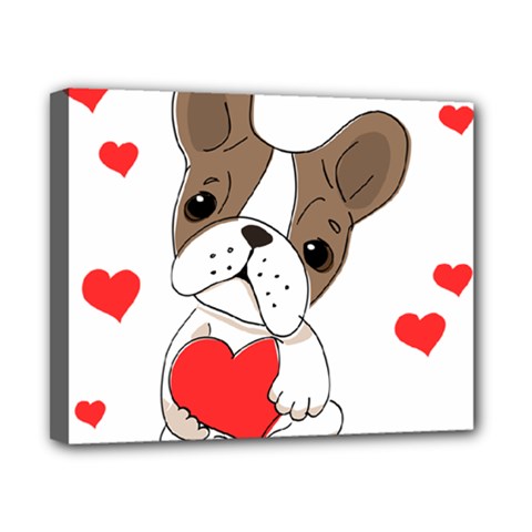 Animation Dog Cute Animate Comic Canvas 10  X 8  (stretched) by Sudhe